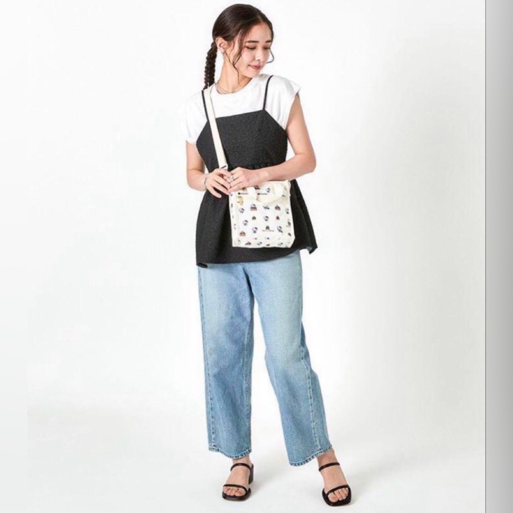 Lesportsac Hello Kitty small crossbody tote bag new